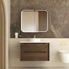 Byron Sable Walnut Vanity - 900mm