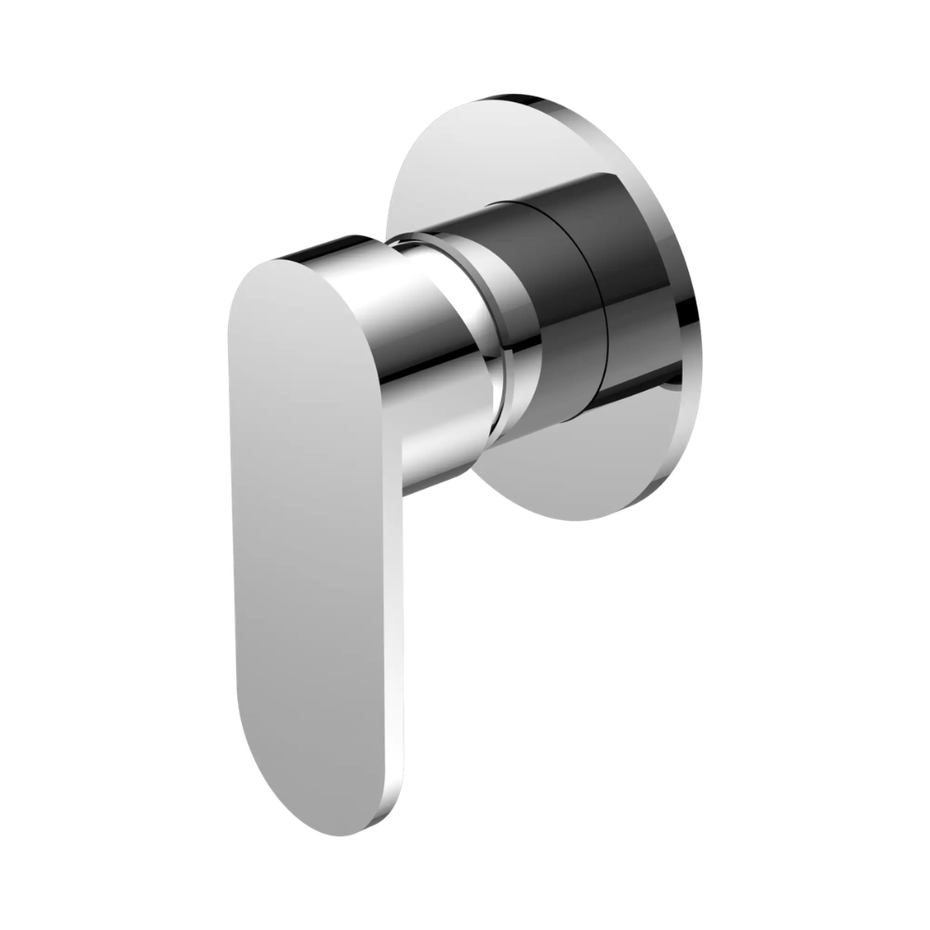 Ecco Shower Mixer 80mm Round Plate