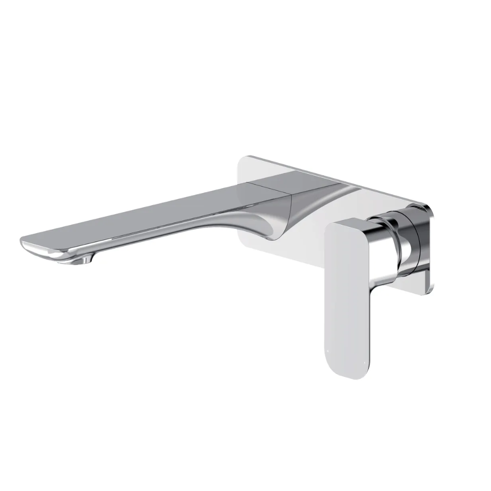 Oskar Wall Basin Mixer with Spout