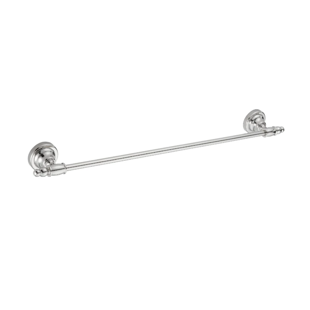 Abbey Single Towel Rail Chrome 750mm