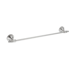 Abbey Single Towel Rail Chrome 750mm