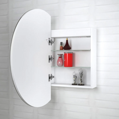 LED London Shaving Cabinet Matte White - 800MM