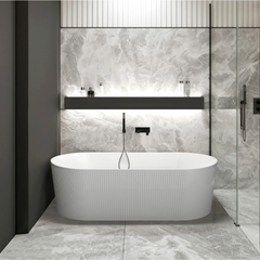 NOOSA Freestanding Bath 1500mm Gloss White