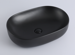 Oval Basin 490x350x135MM - Available in Gloss/Matte White and Matte Black