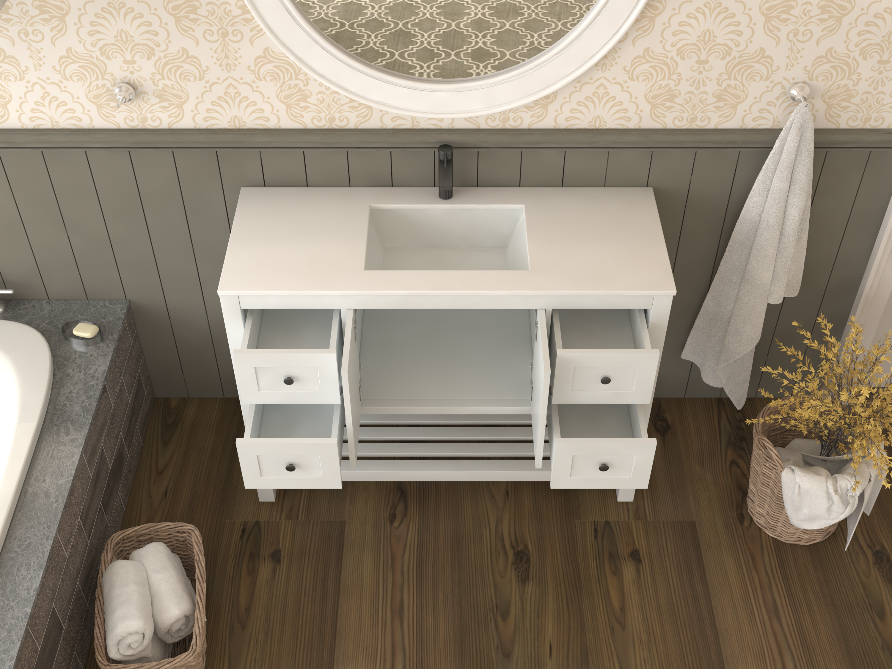 PARIS 1200mm Bathroom Vanity