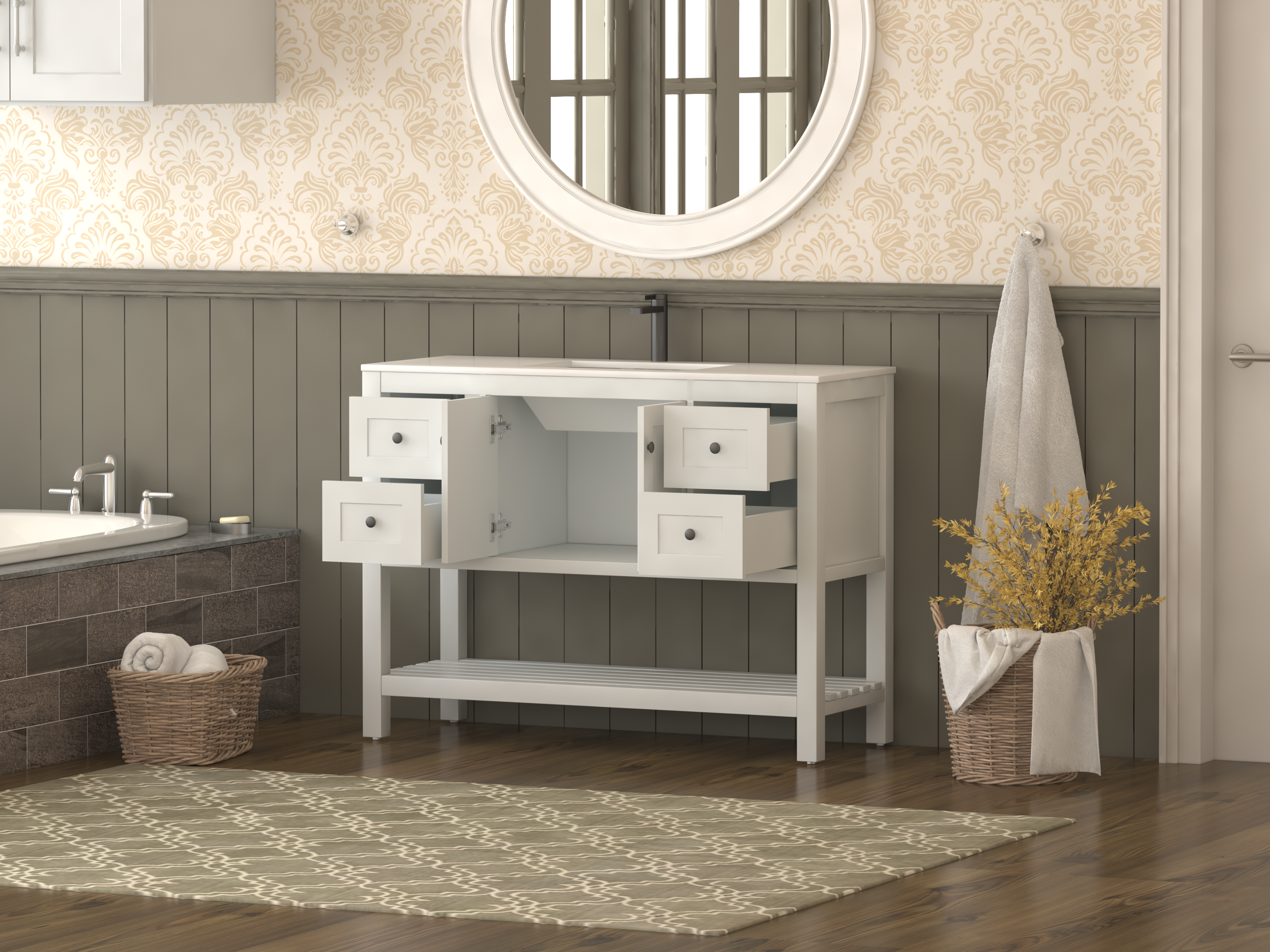 PARIS 1200mm Bathroom Vanity