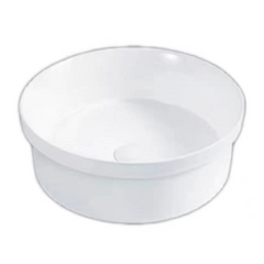 360mm Round In-Set Basin 360x360x30 (lip)