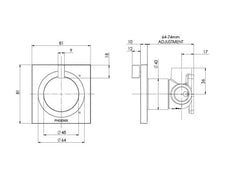 Ortho Shower / Wall Mixer