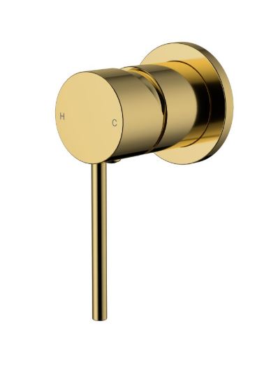 Star Mini Shower Mixer 60mm back plate