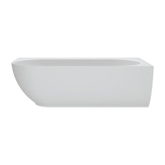Matta Left-Hand Solid Surface Corner Bath, 1750mm