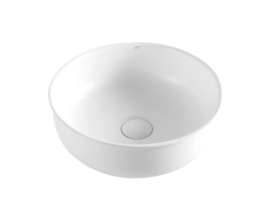 360mm Bronte Round Basin 360x360x130MM - Available in Gloss/Matte White and Matte Black