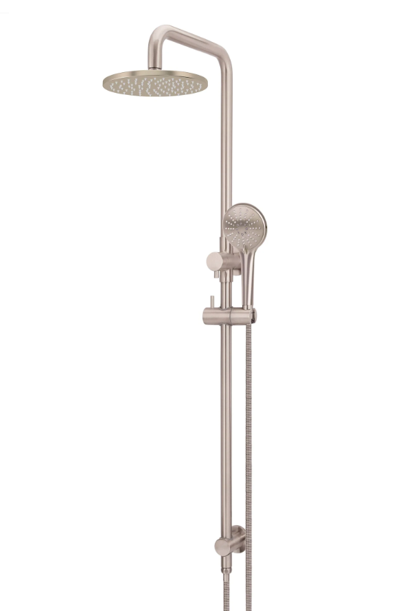 Meir - Round Shower Rail - 7 Colours Available