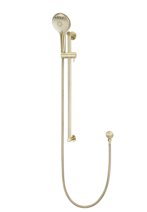 Meir - Round Three Function Hand Shower on Rail Column