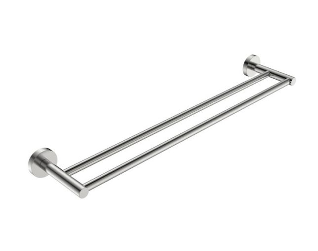 'STEEL' 600/750mm Double Towel Rail