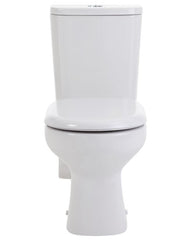 Petra Close-Coupled Toilet Suite - Left or Right Skew available - Gloss White