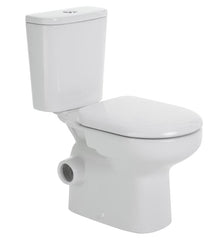 Petra Close-Coupled Toilet Suite - Left or Right Skew available - Gloss White