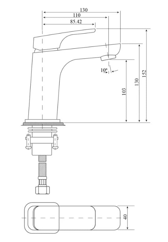 Chaser Basin Mixer