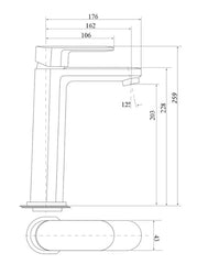 Supra Tall Basin Mixer