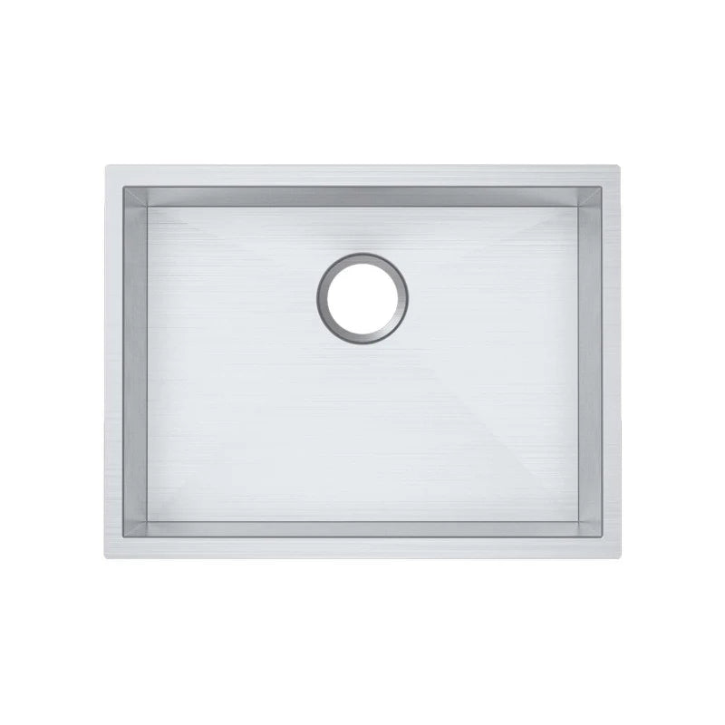 Top/Undermount Single Bowl Kitchen Sink TWM10