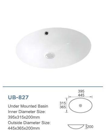 Undermount Basin - UB-827