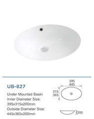 Undermount Basin - UB-827