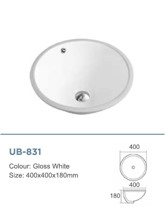 Undermount Basin - UB-831