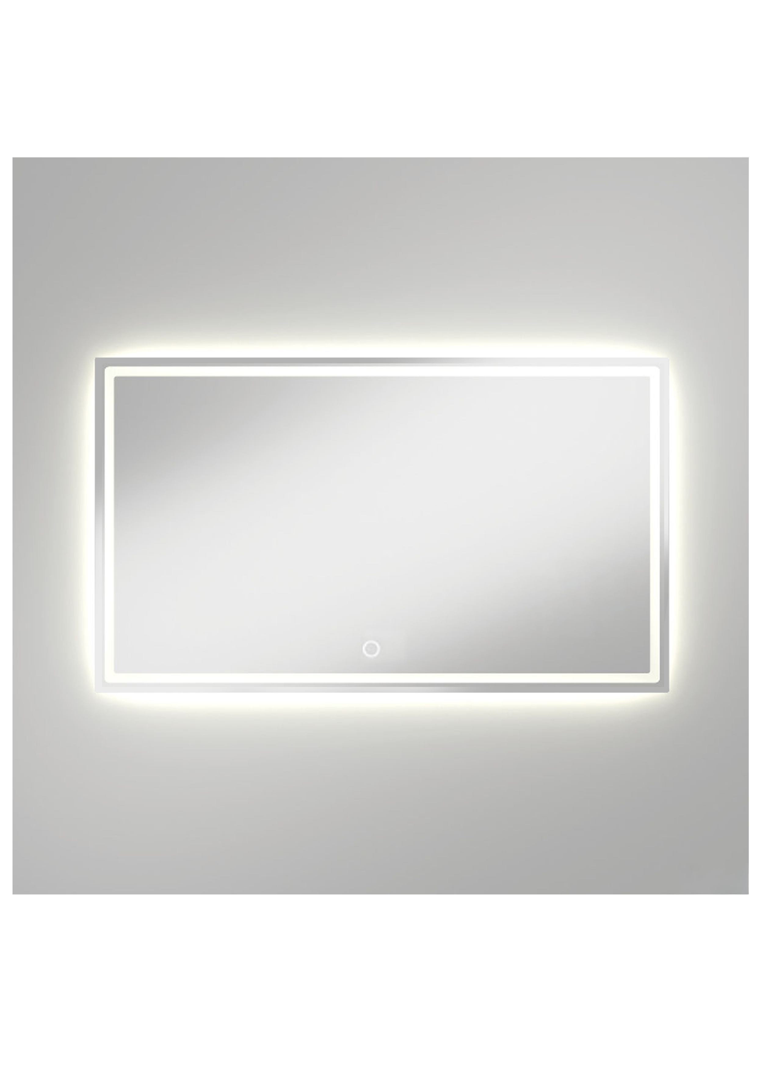Hampton Front Lit Rectangular LED Mirror