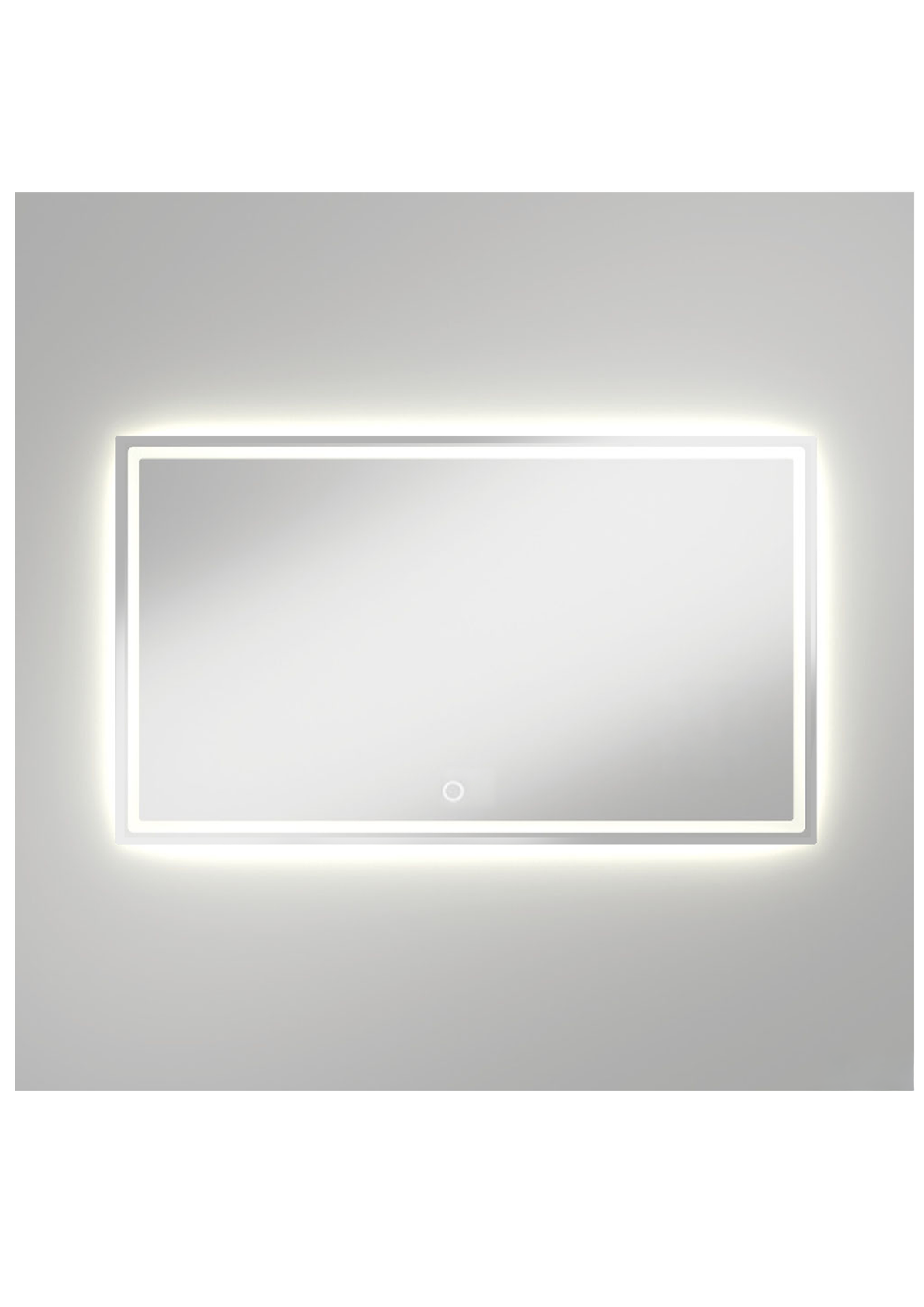 Hampton Front Lit Rectangular LED Mirror