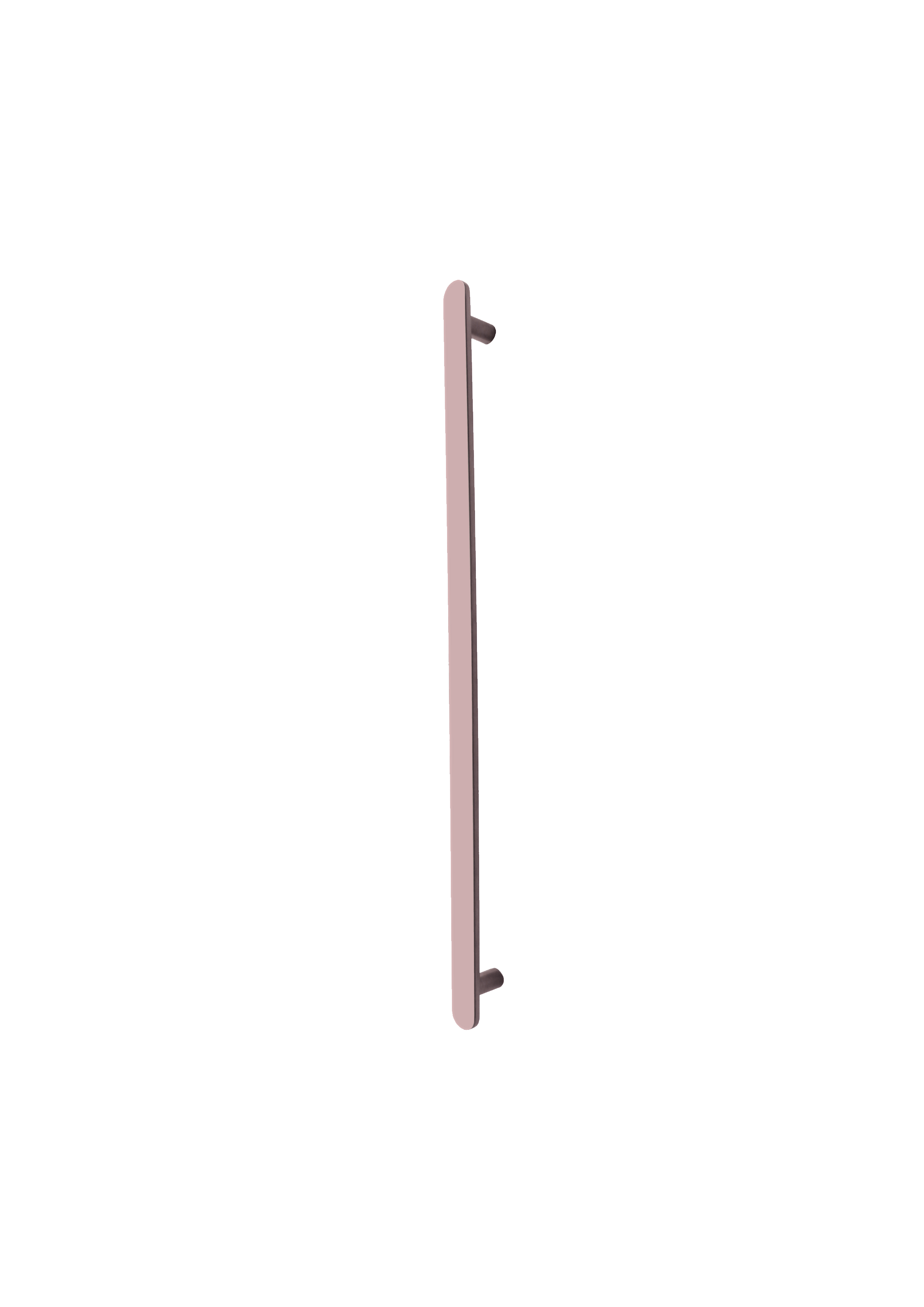 Flat Heated Towel Rail Vertical Mounting - 7 Colours Available
