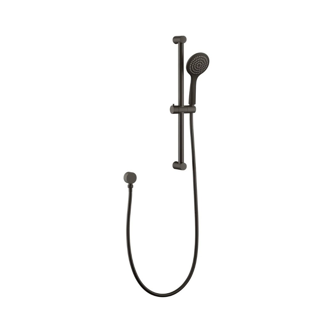 Pavia Shower Rail with Round Handheld Shower Piece