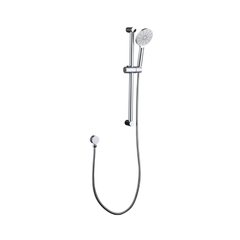 Pavia Shower Rail with Round Handheld Shower Piece