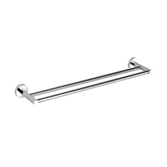 'STEEL' 600/750mm Double Towel Rail