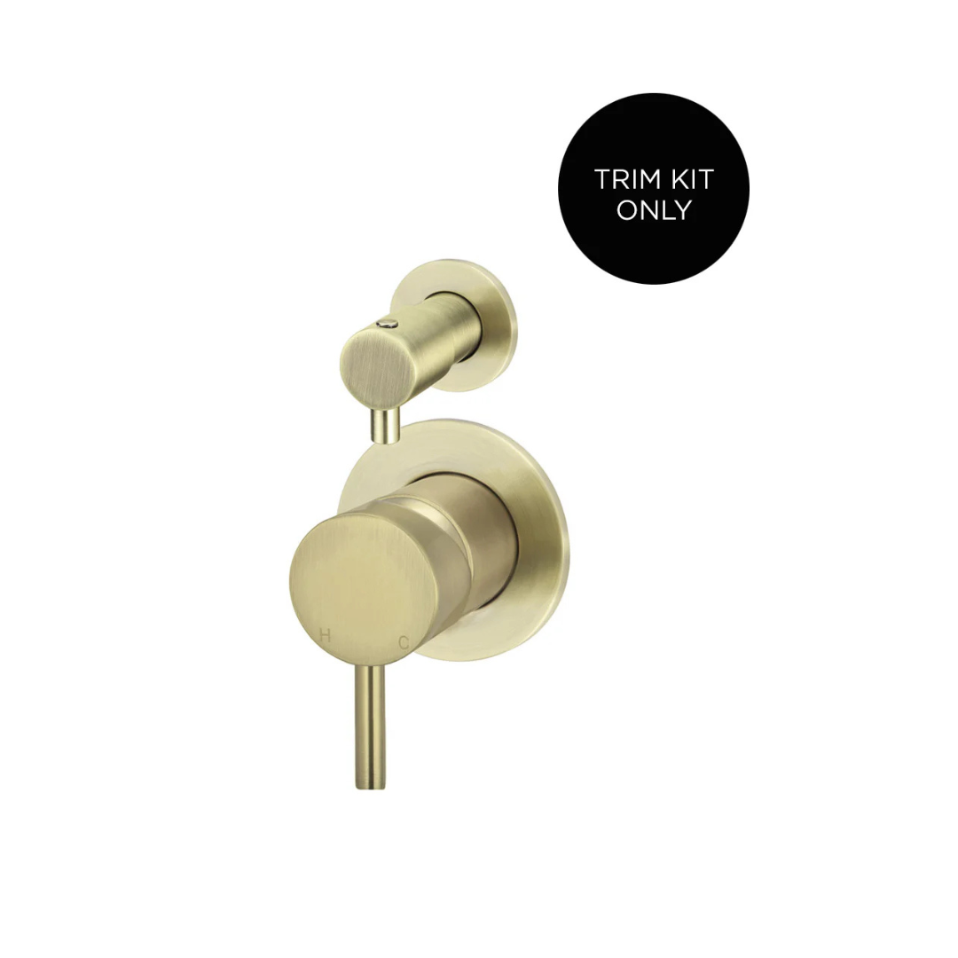 Meir - Round Diverter Mixer Trim Kit (In-wall Body Not Included)