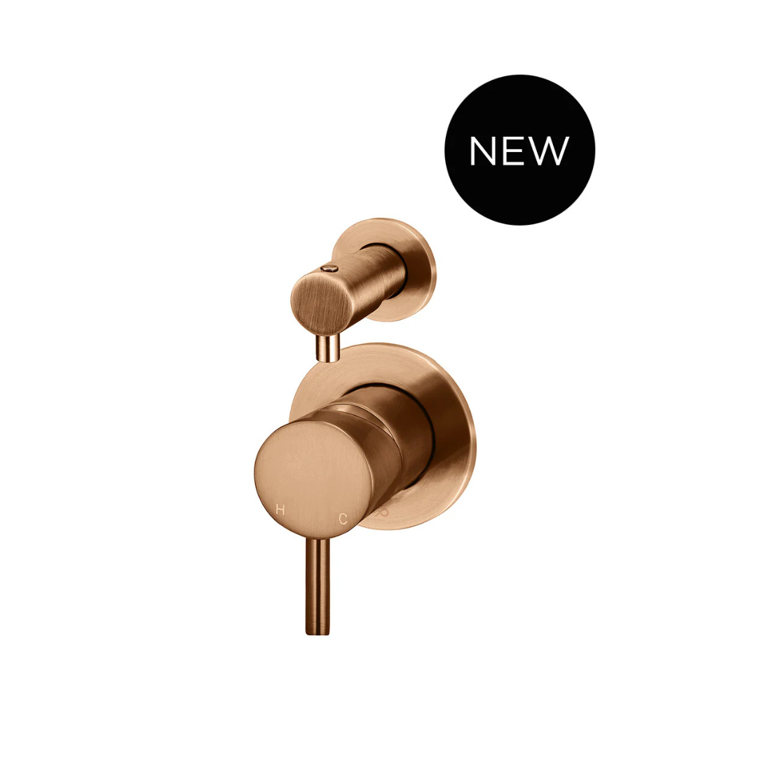 Meir - Round Diverter Mixer Trim Kit (In-wall Body Not Included)