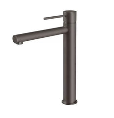 Vivid Slimline Vessel Basin Mixer - Gunmetal