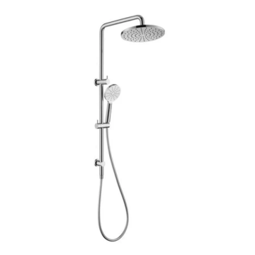 'STEEL' Dual Shower Rail