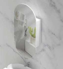 Noble 450x900mm Pill Shaving Cabinet with or without LED