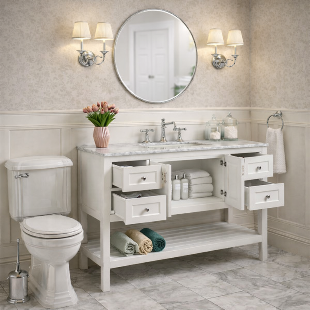 PARIS 1500mm Bathroom Vanity single Basin