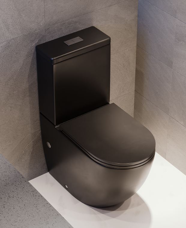 Koko Tornado Flush Toilet - Available in Gloss, Matte White and Matte Black
