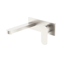 Ecco Wall Basin/Bath Mixer with Back Plate