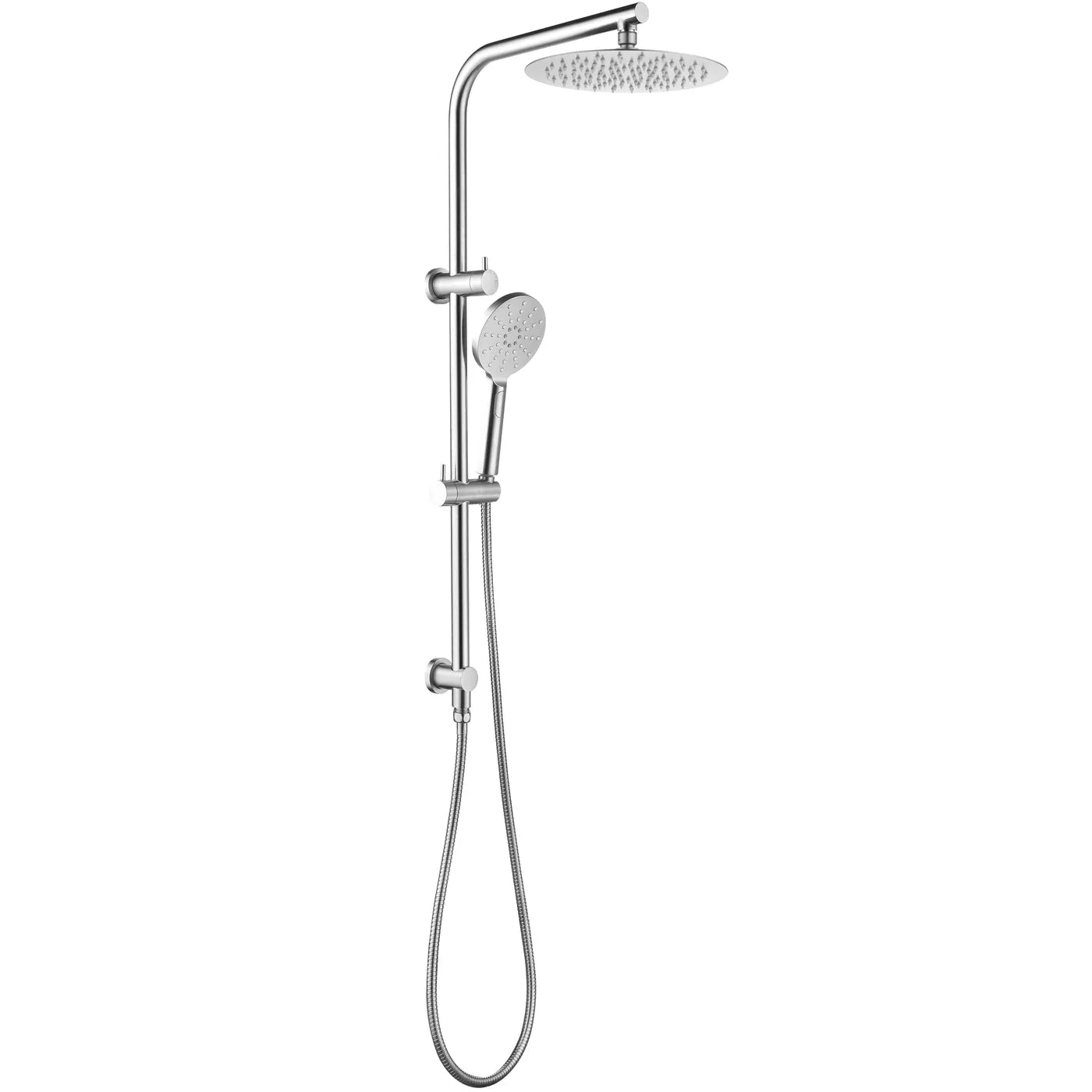 Pavia Twin Shower On Rail