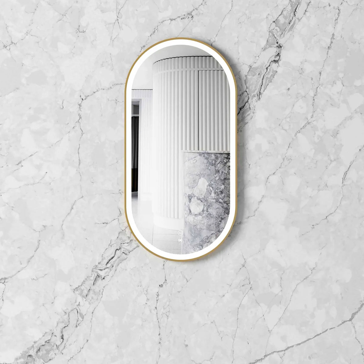 Otti - Pill Mirror with Frame