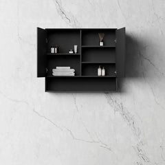 Otti Mitered Shaving Cabinet with Shelf