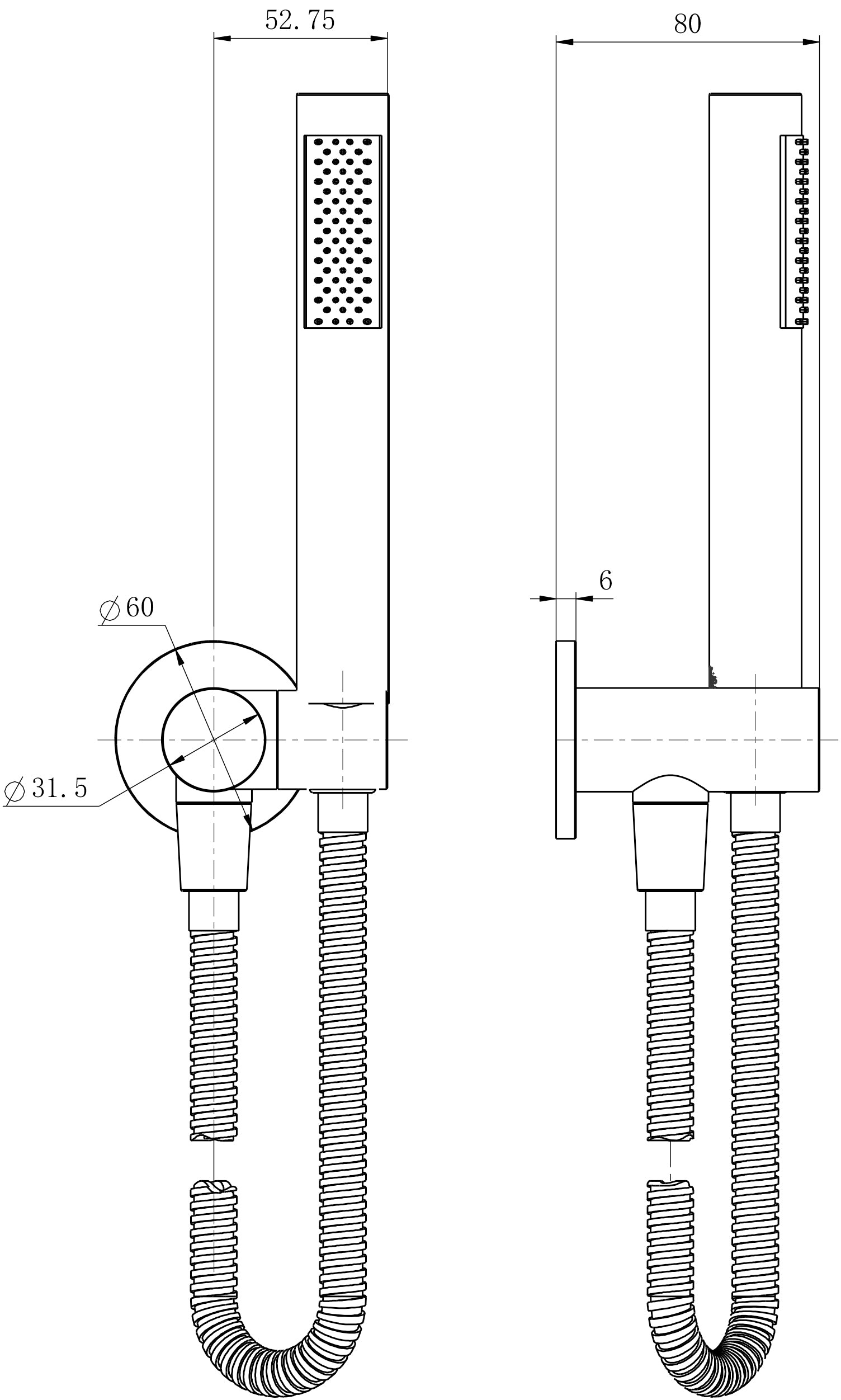 Kiama Shower Bracket