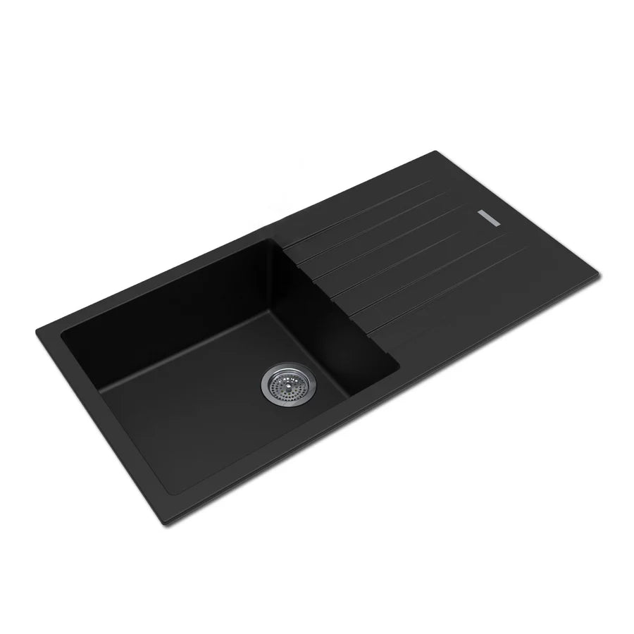 granite stone kitchen sink with drainboard Top/Undermount OX1050.KS