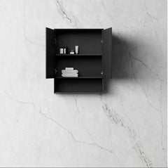 Marloo Matte Black Shaving Cabinet