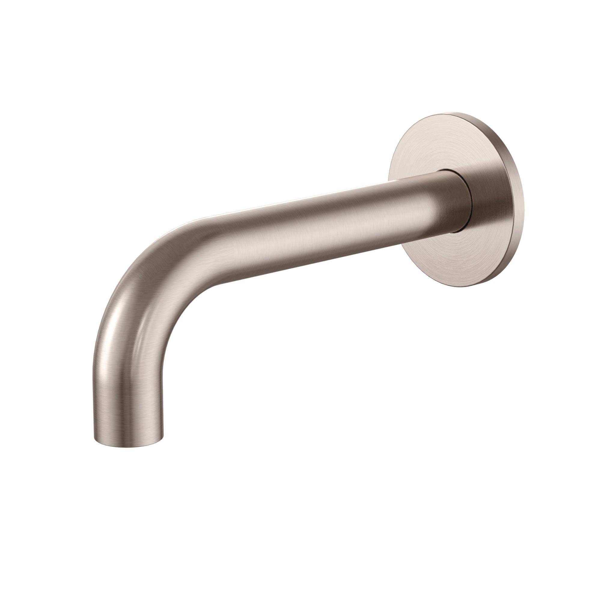 universal round curved spout 170mm