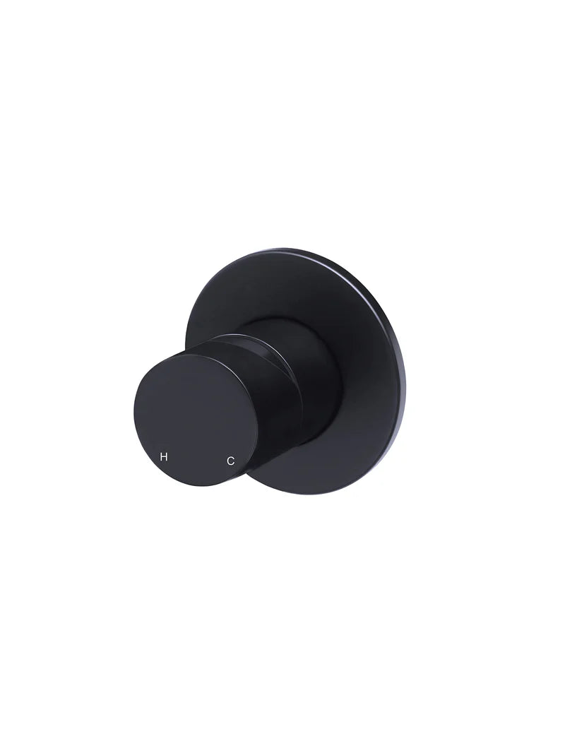 Round Wall Mixer Pinless Handle Finish Kit