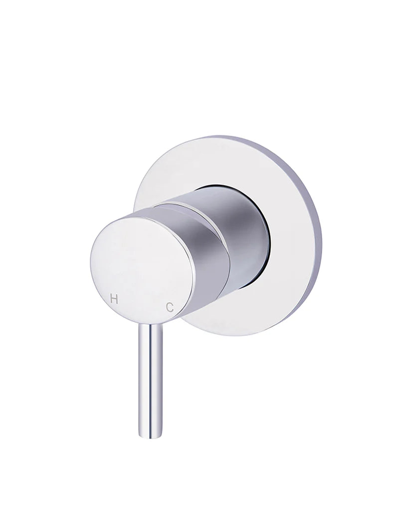 Round Wall Mixer Short Pin-lever Finish Kit