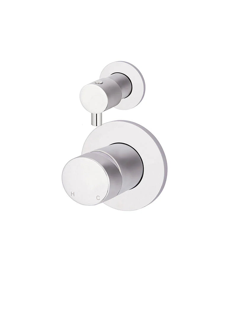 Round Diverter Mixer Pinless Handle Finish Kit